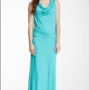 Trina Turk Grace Jones Maxi Dress with Hood